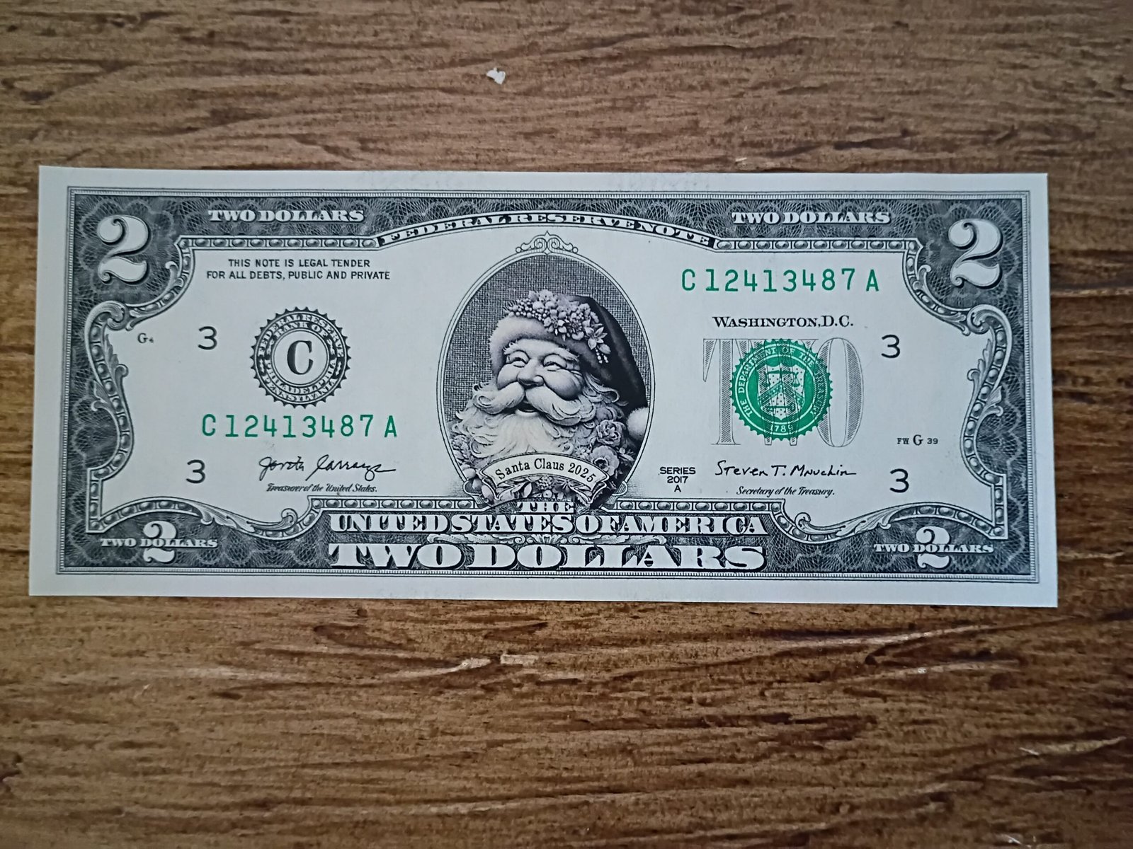 Santa Dollar 2025 - Image 3